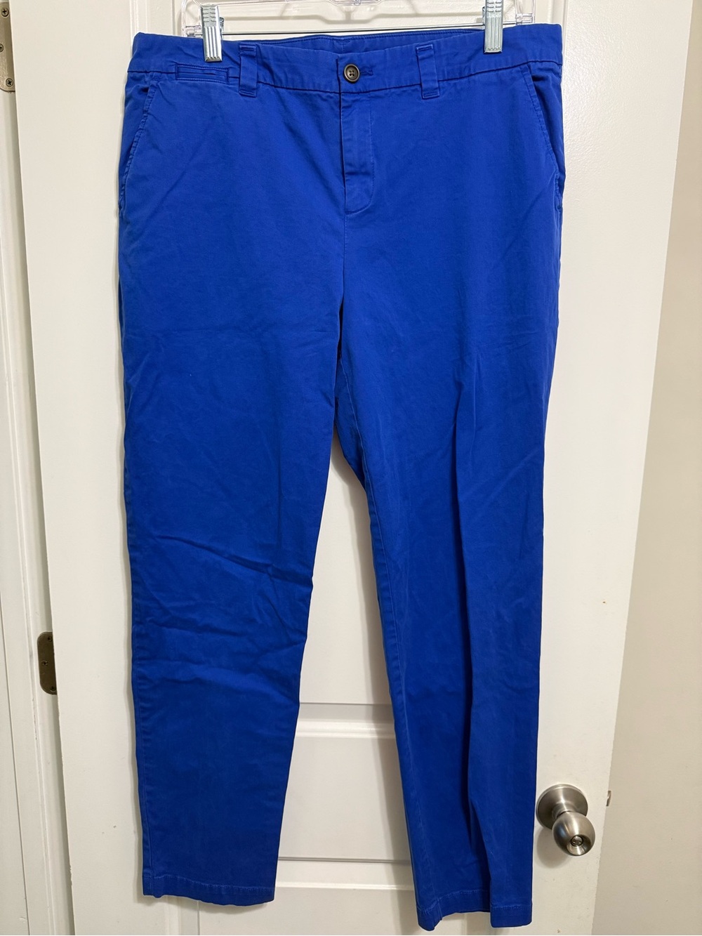 GAP Royal Blue Broken-In Straight Khakis